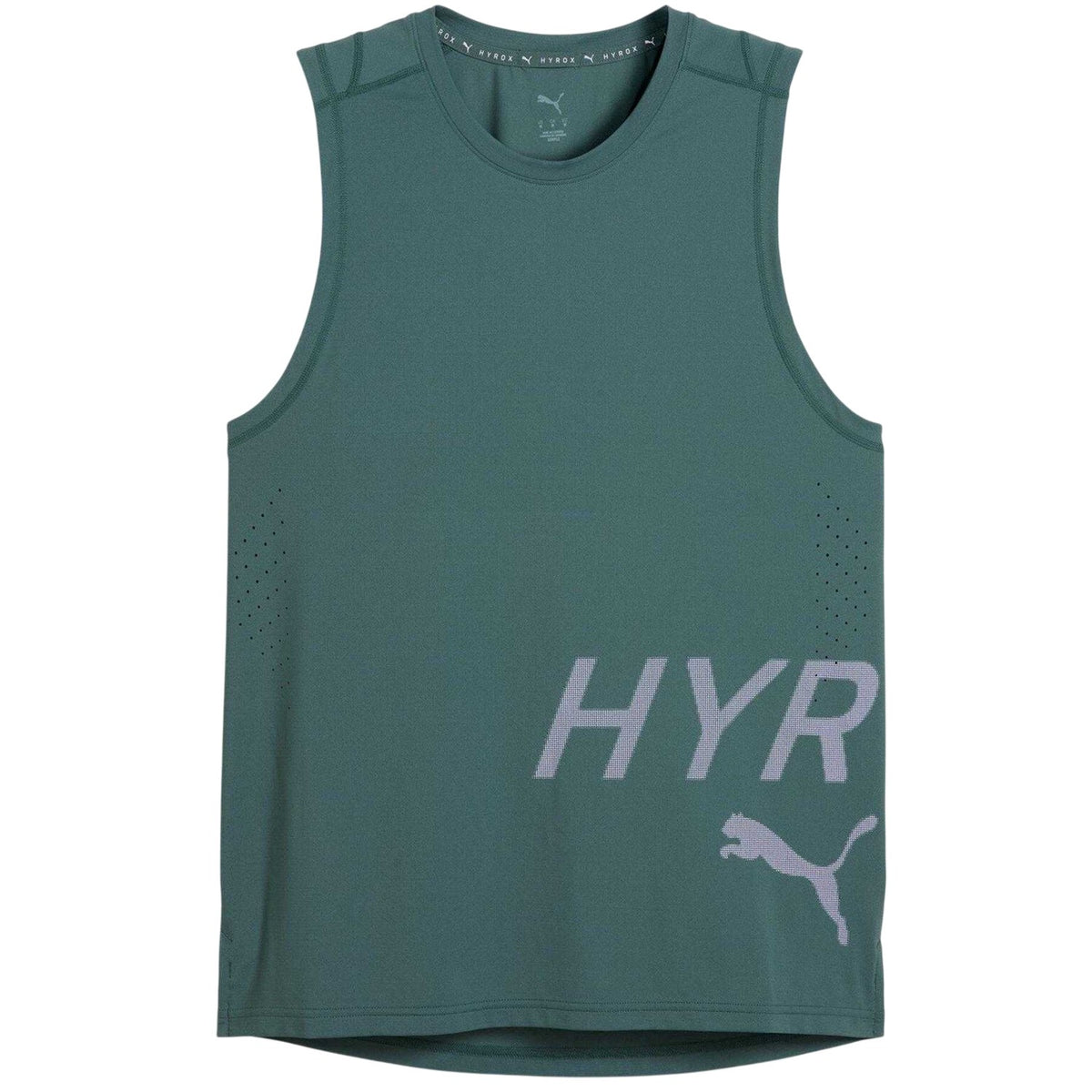 Green - Front - Puma Mens Hyrox Performance Tank Top