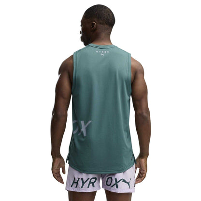 Green - Lifestyle - Puma Mens Hyrox Performance Tank Top