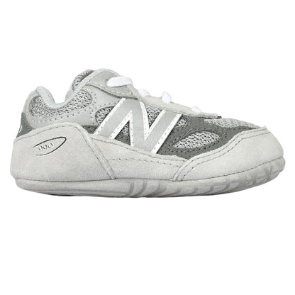Grey - Front - New Balance Childrens-Kids 990 Suede Soft Structure Trainers
