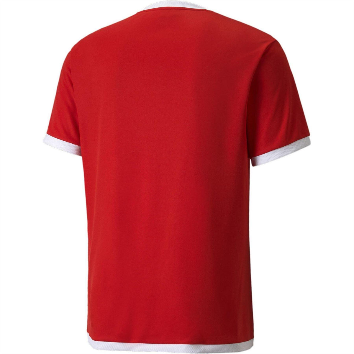 Red-White - Back - Puma Mens TeamLIGA Football Jersey