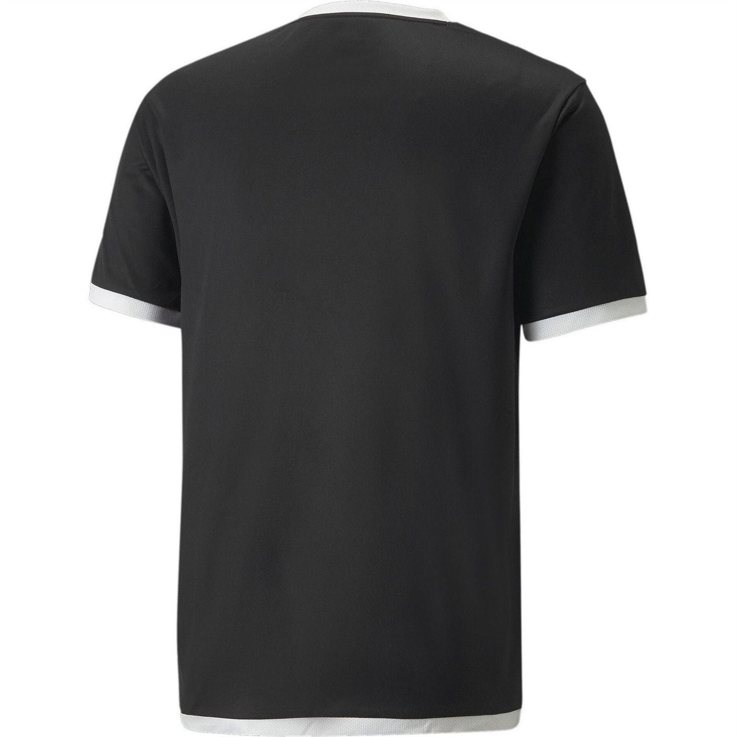 Black-White - Back - Puma Mens TeamLIGA Football Jersey