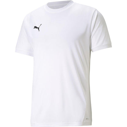 White - Front - Puma Mens TeamLIGA Football Jersey