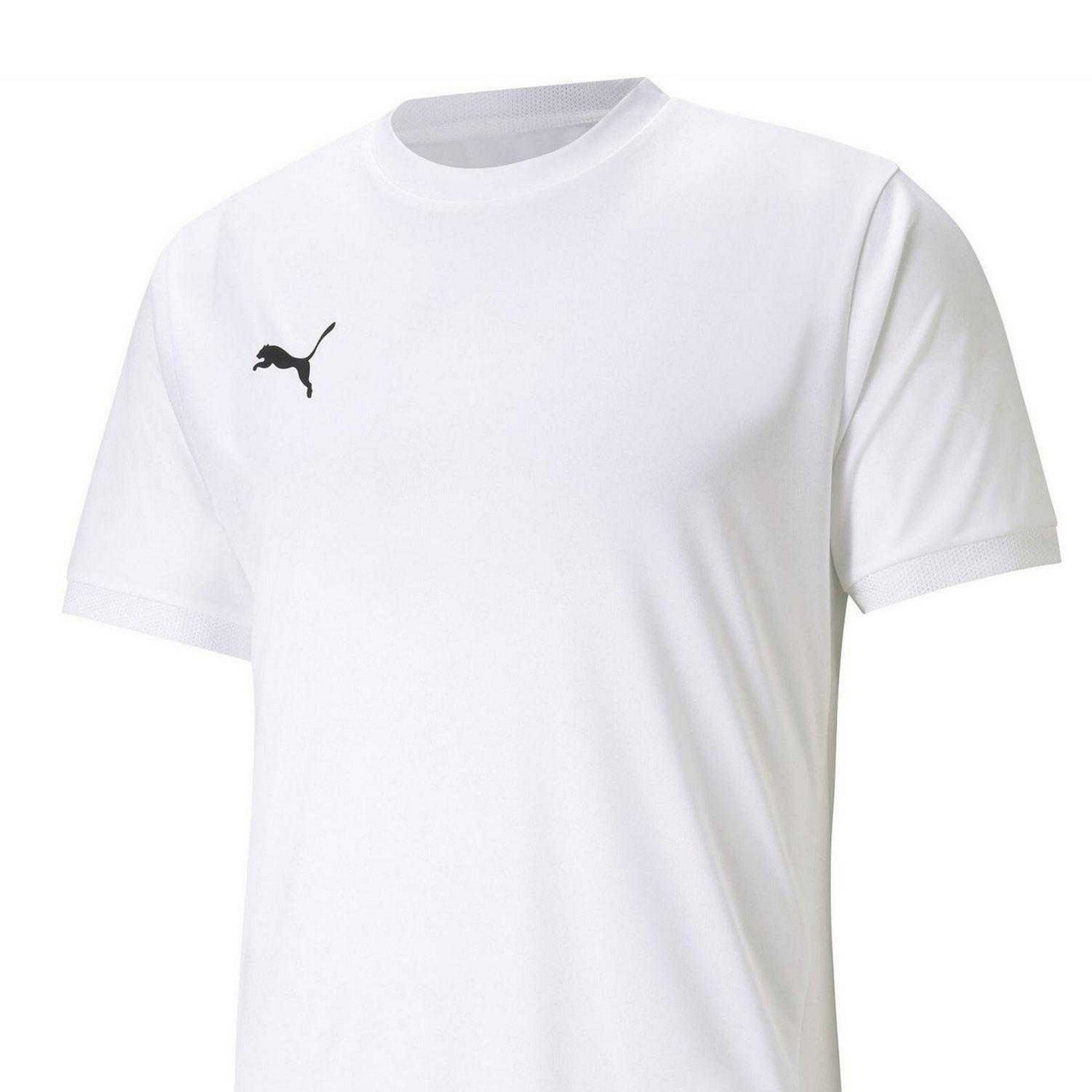 White - Side - Puma Mens TeamLIGA Football Jersey