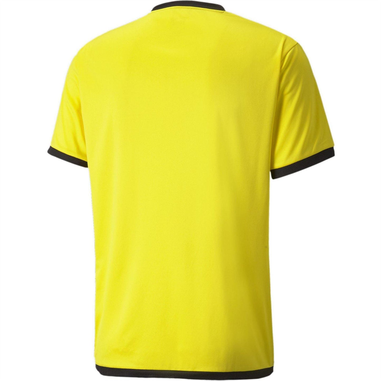 Yellow-Black - Back - Puma Mens TeamLIGA Football Jersey