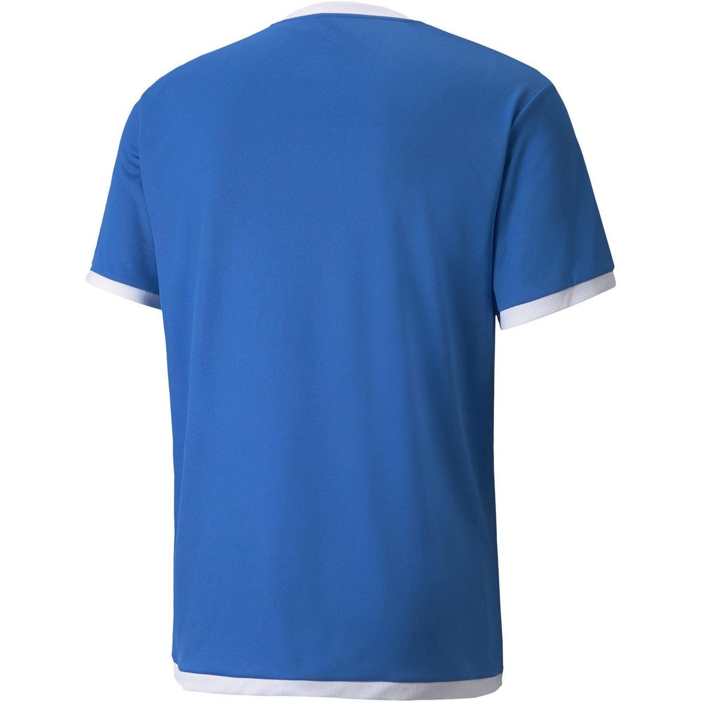 Electric Blue-White - Back - Puma Mens TeamLIGA Football Jersey