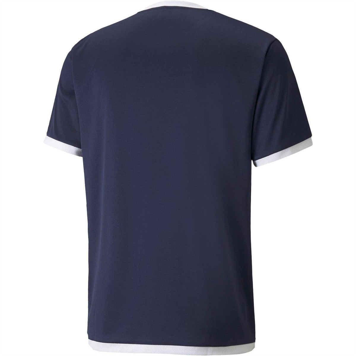 Peacoat Blue-White - Back - Puma Mens TeamLIGA Football Jersey