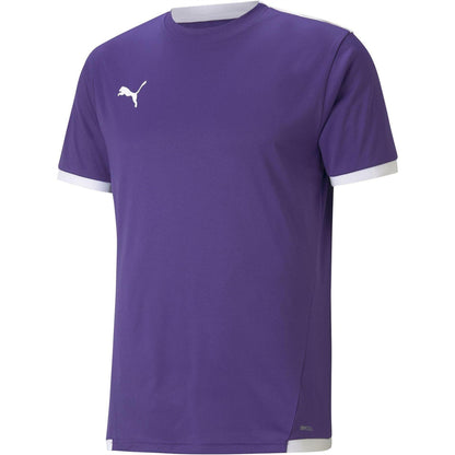 Prism Violet-White - Front - Puma Mens TeamLIGA Football Jersey