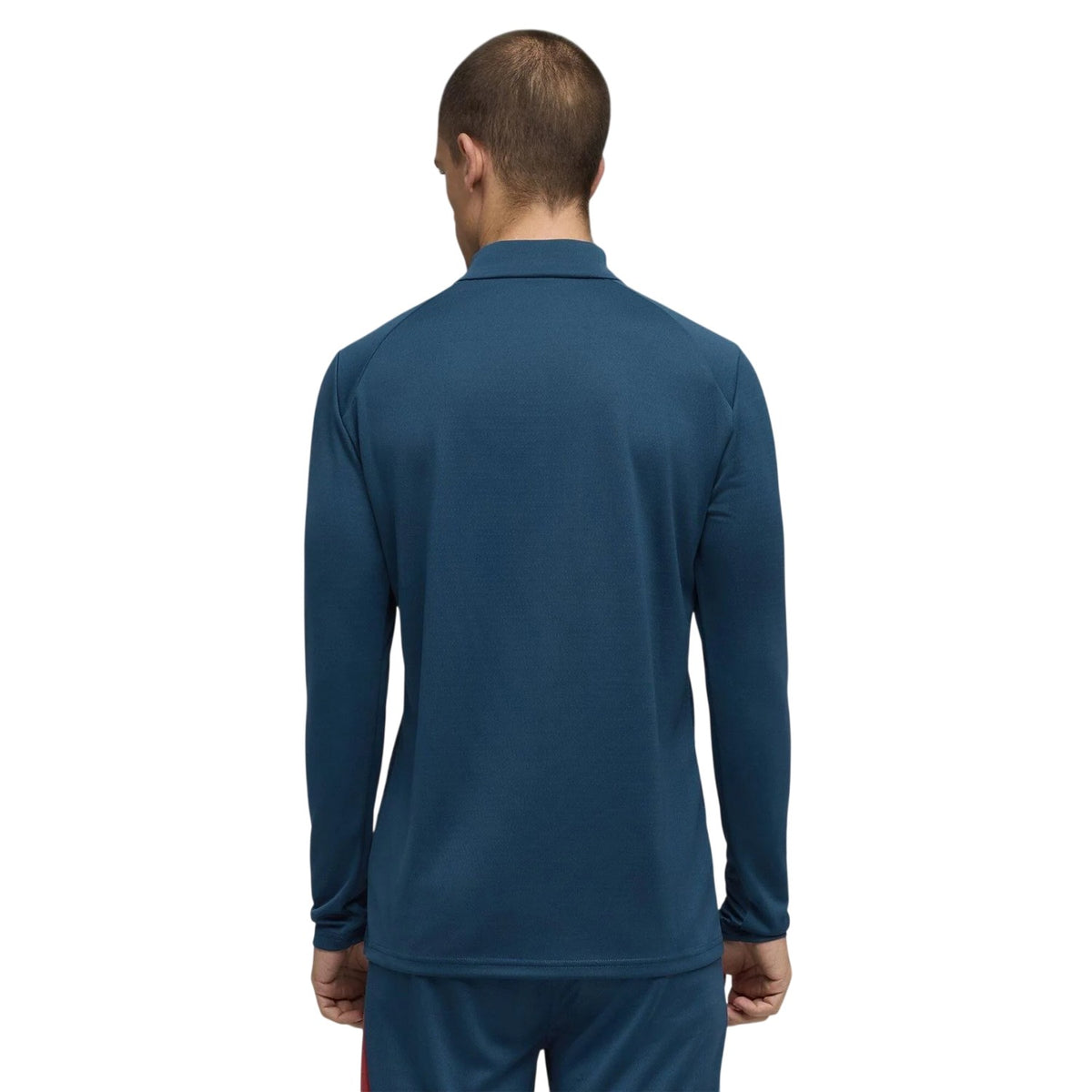 Green-Silver - Close up - Puma Mens World Cup 2026 Portugal FC Long-Sleeved Drill Top