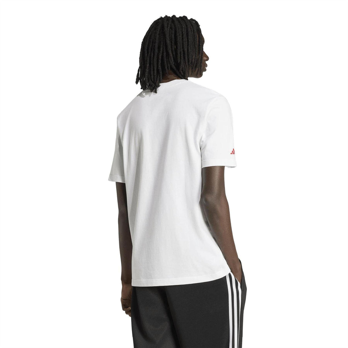 White - Back - Adidas Mens Seasonal Arsenal FC Short-Sleeved T-Shirt