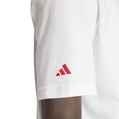 White - Lifestyle - Adidas Mens Seasonal Arsenal FC Short-Sleeved T-Shirt