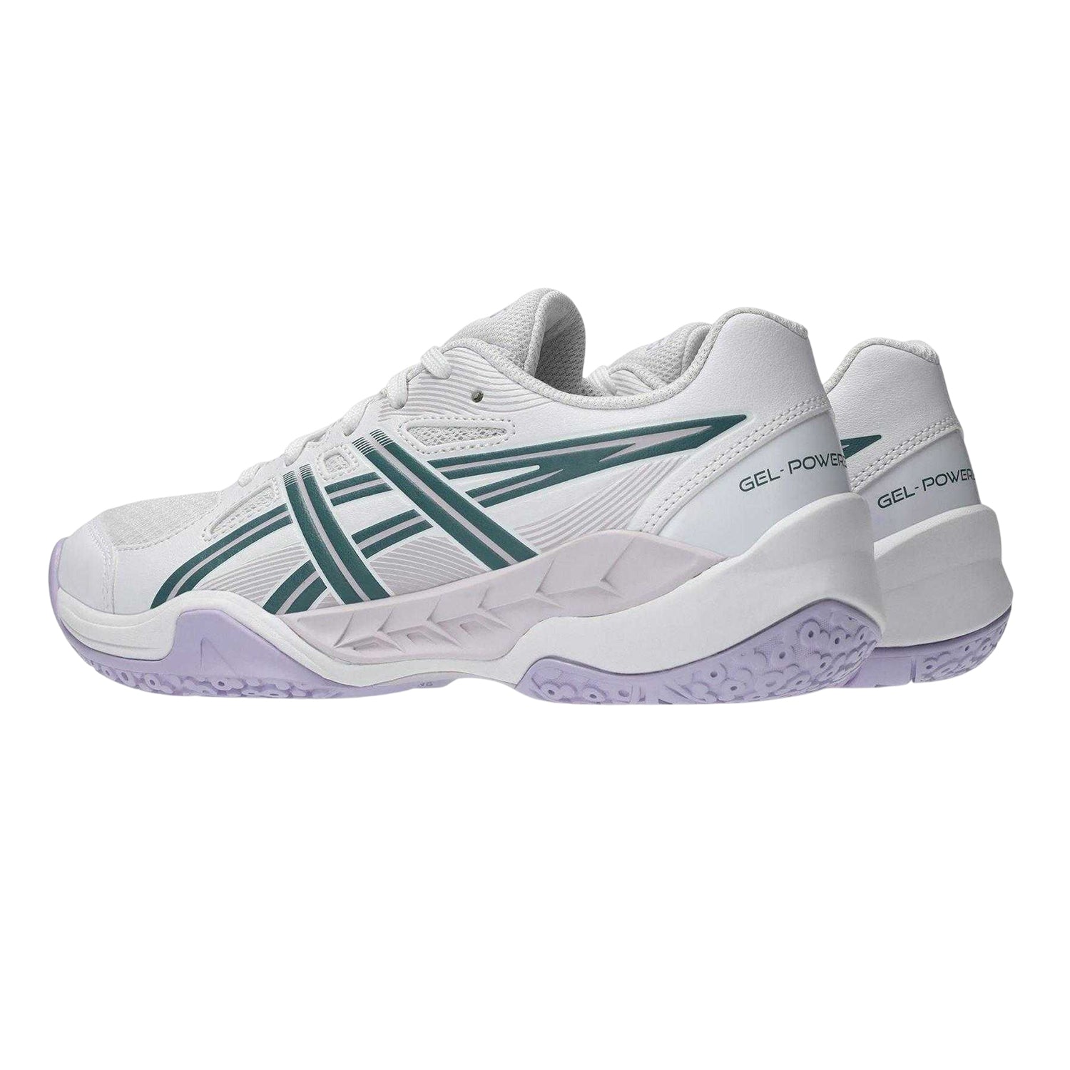 Foggy Dew - Close up - Asics Childrens-Kids Cushioned Volleyball Shoes