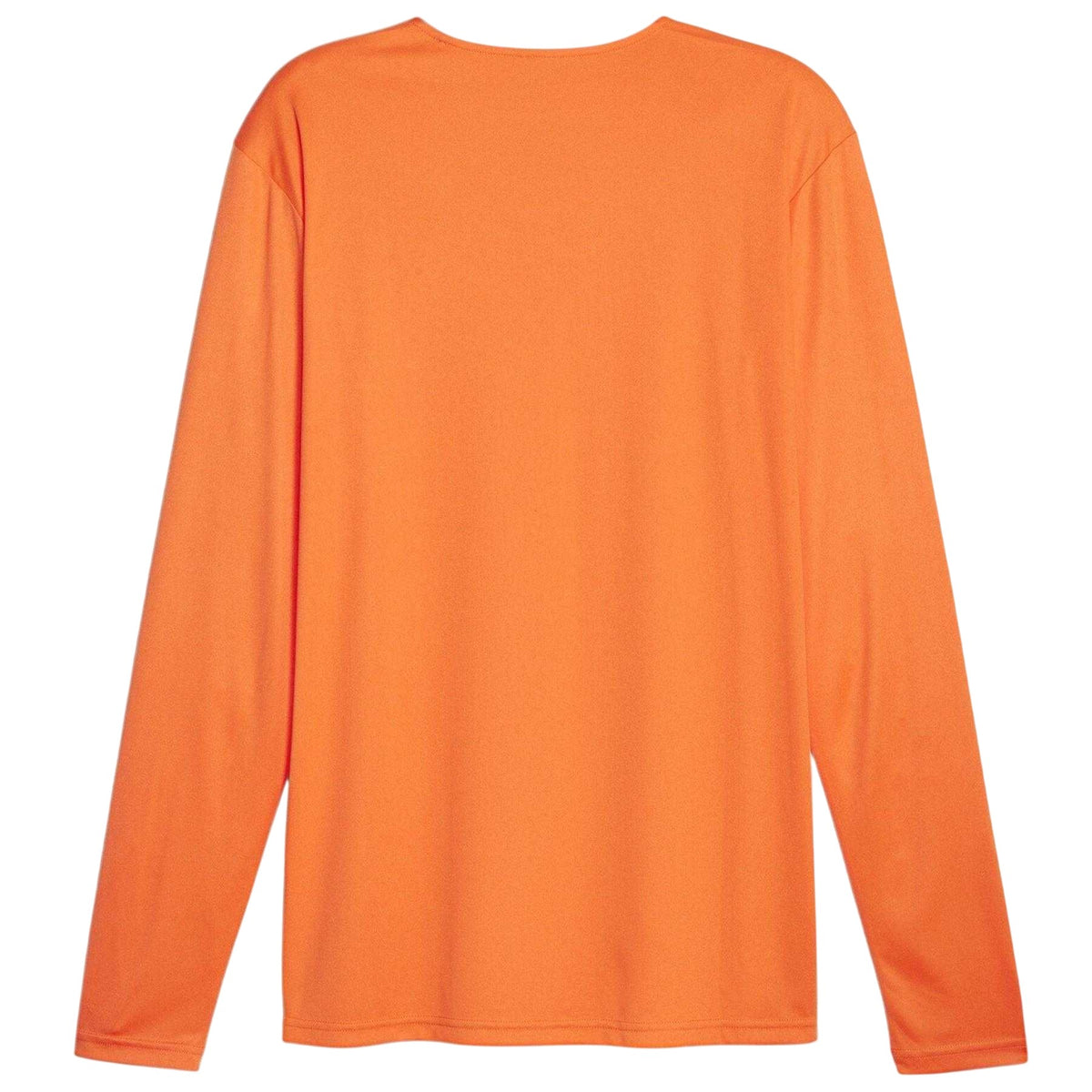 Orange - Back - Puma Mens Hoops Team Long-Sleeved Top
