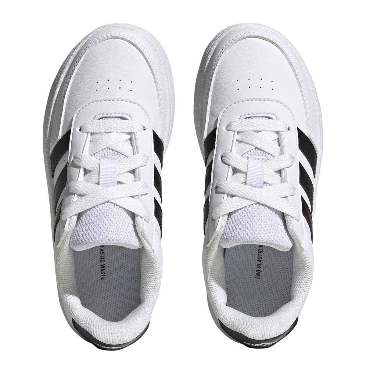 White-Black - Lifestyle - Adidas Childrens-Kids Breaknet 2.0 Trainers