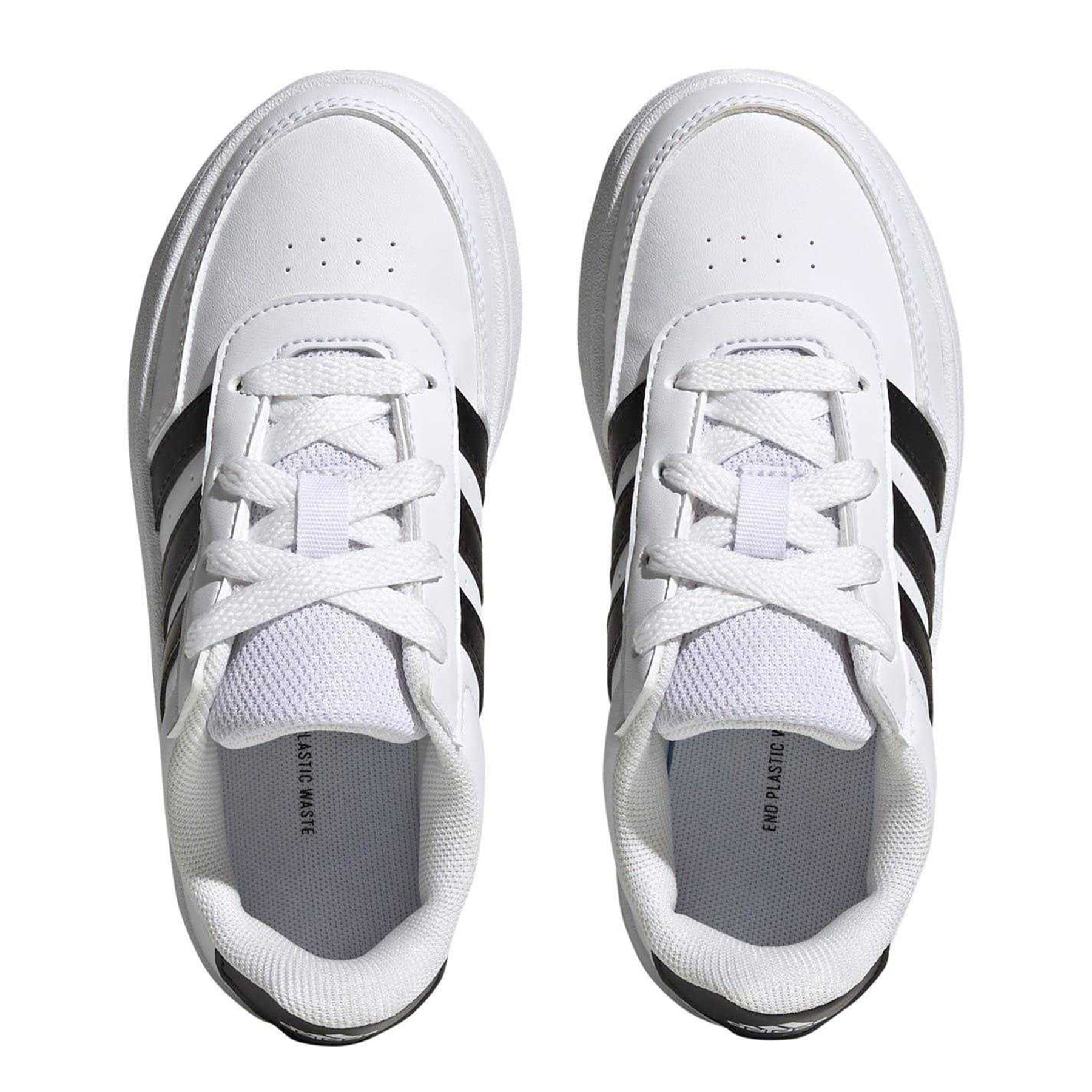 White-Black - Lifestyle - Adidas Childrens-Kids Breaknet 2.0 Trainers