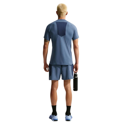 Diffused Blue - Pack Shot - Nike Mens Performance Fitted Gym T-Shirt