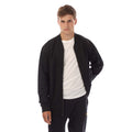 Black - Lifestyle - Lyle & Scott Mens Jersey Bomber Jacket