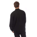 Black - Back - Lyle & Scott Mens Jersey Bomber Jacket
