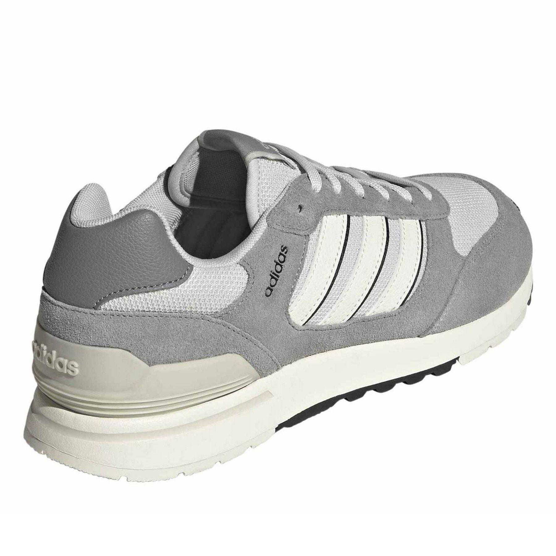 Grey - Back - Adidas Mens Run 80s Suede Trainers