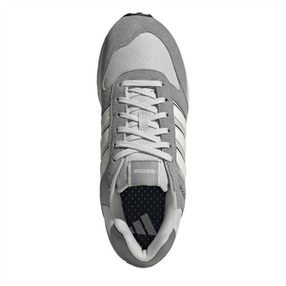Grey - Lifestyle - Adidas Mens Run 80s Suede Trainers