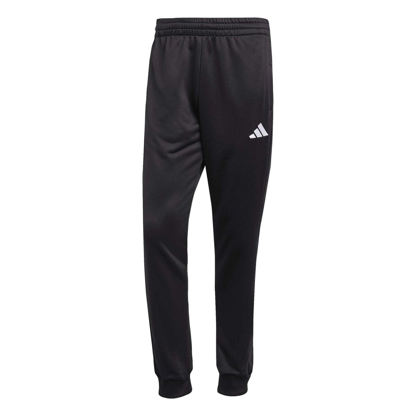 Black - Lifestyle - Adidas Mens 3 Stripes Fleece Tracksuit
