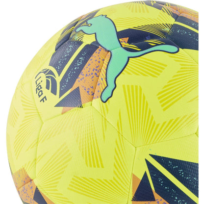 Yellow - Back - Puma Orbita Liga F Training Football