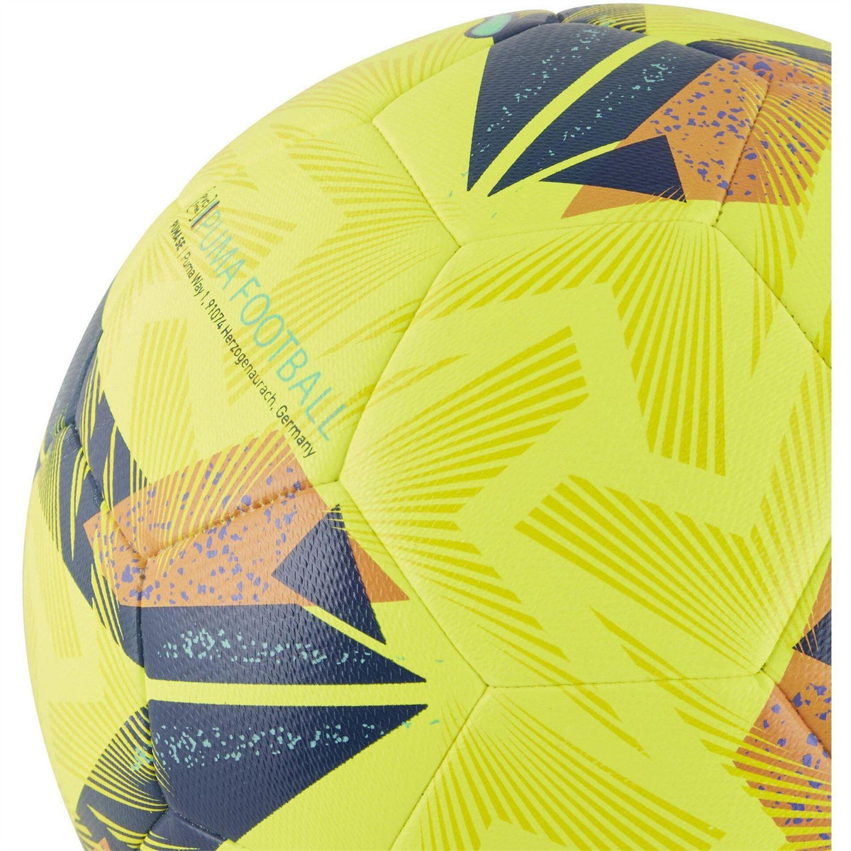 Yellow - Side - Puma Orbita Liga F Training Football