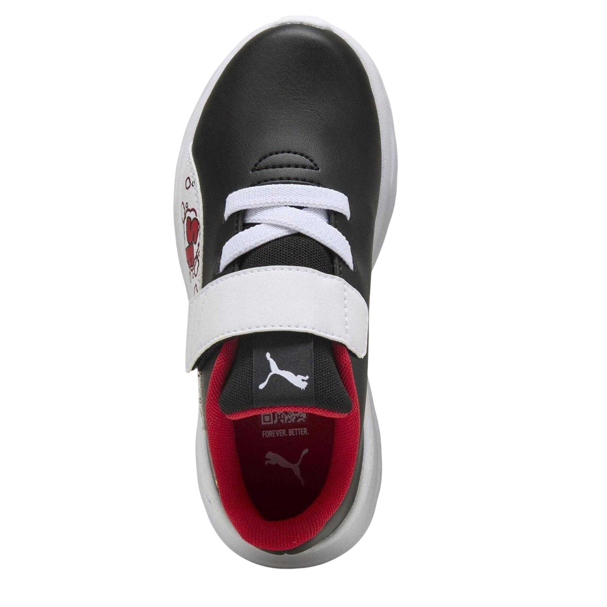 Puma Black - Lifestyle - Puma Childrens-Kids Anzarun Ferrari Flat Trainers
