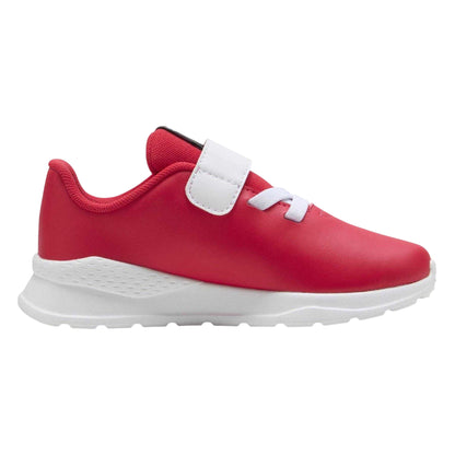 Rosso Red - Front - Puma Childrens-Kids Anzarun Ferrari Flat Trainers