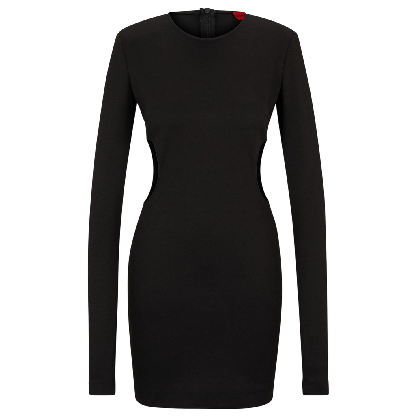 Black - Front - Hugo Womens-Ladies Kemila Mini Dress