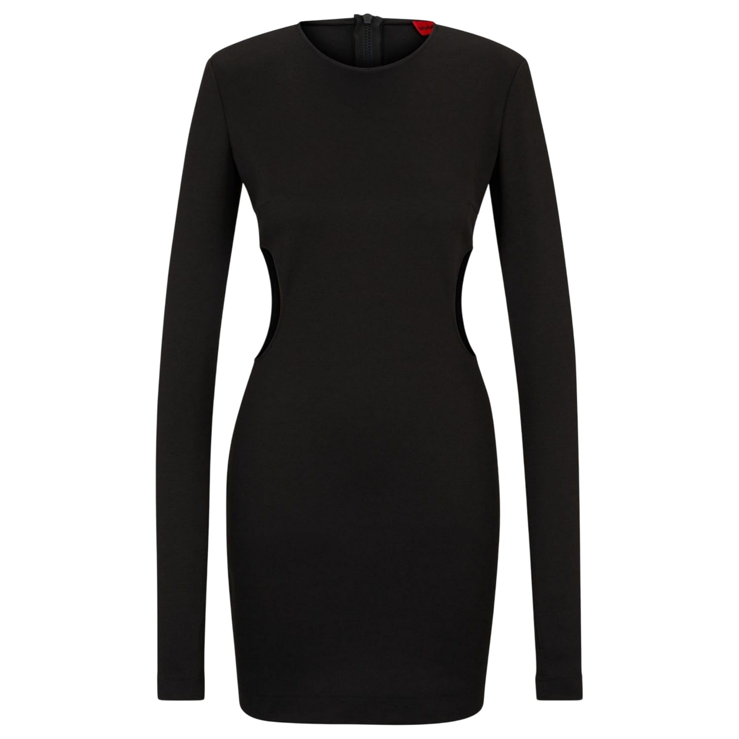 Black - Front - Hugo Womens-Ladies Kemila Mini Dress
