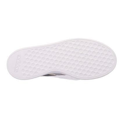 White - Close up - Adidas Unisex Adult Grand Court Base 2.0 Trainers