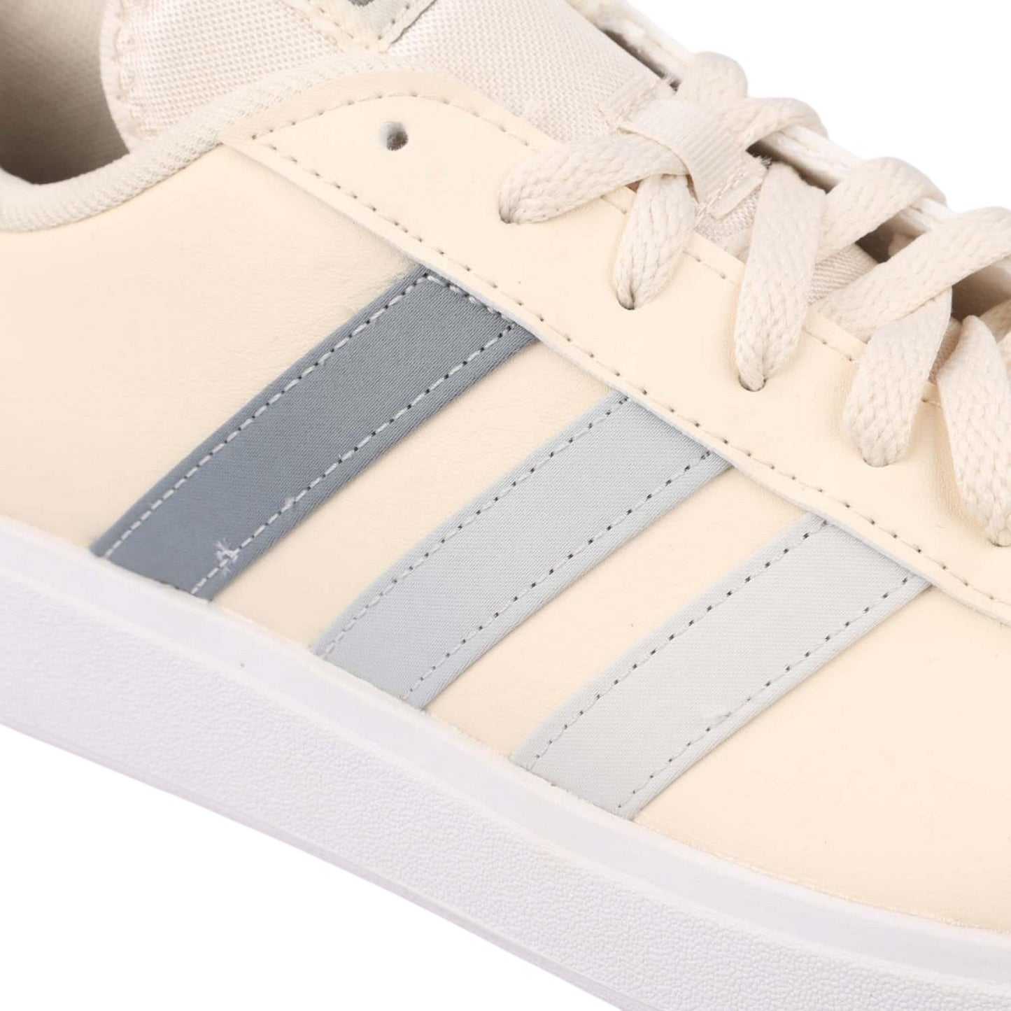 White - Pack Shot - Adidas Unisex Adult Grand Court Base 2.0 Trainers