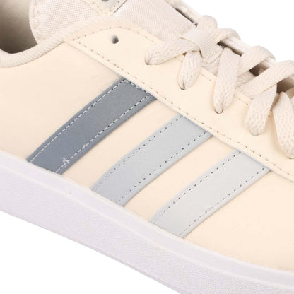White - Pack Shot - Adidas Unisex Adult Grand Court Base 2.0 Trainers