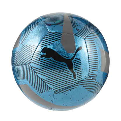 Aqua - Front - Puma Cage Metallic Football