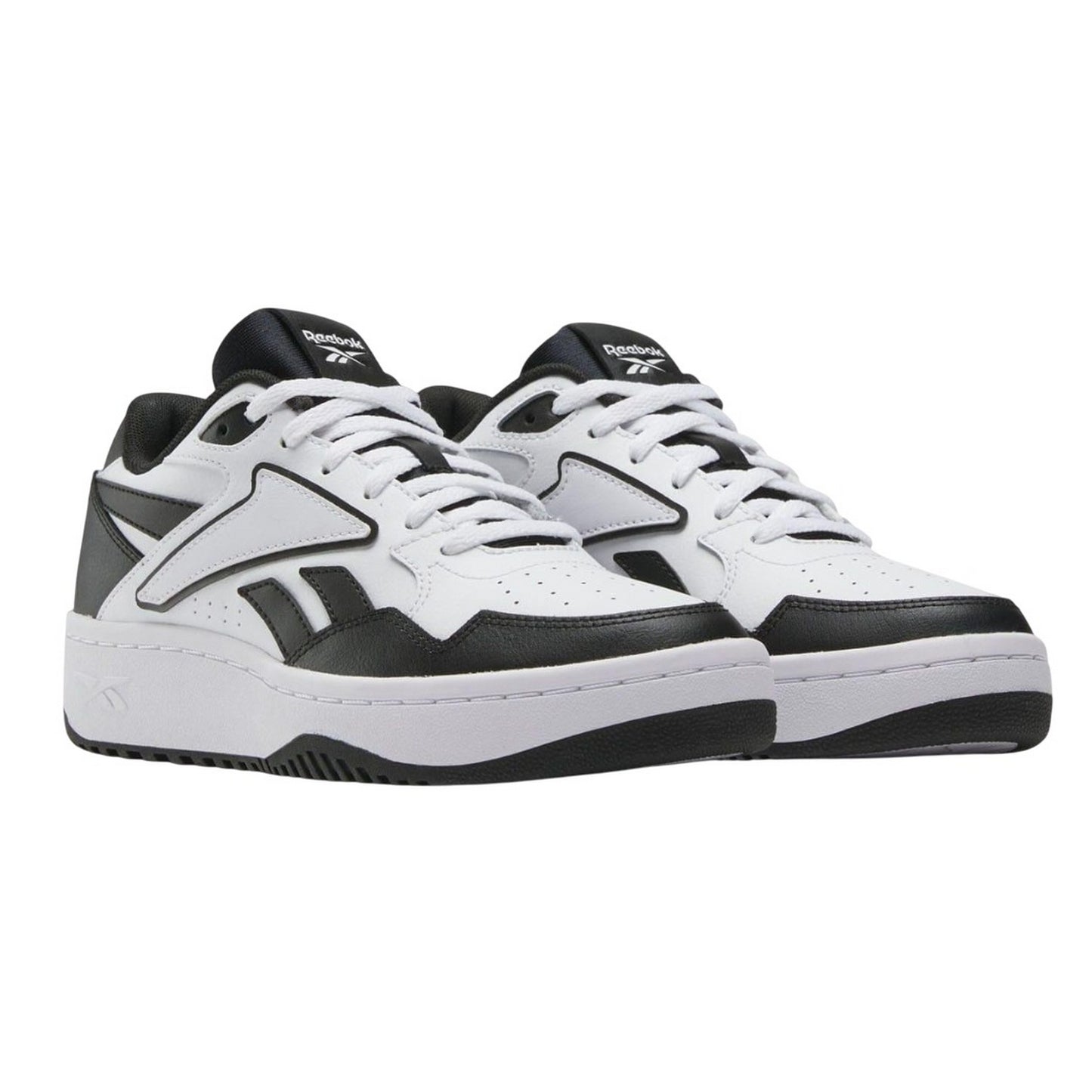 White-Black - Front - Reebok Childrens-Kids ATR Chill Leather Trainers