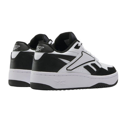 White-Black - Back - Reebok Childrens-Kids ATR Chill Leather Trainers