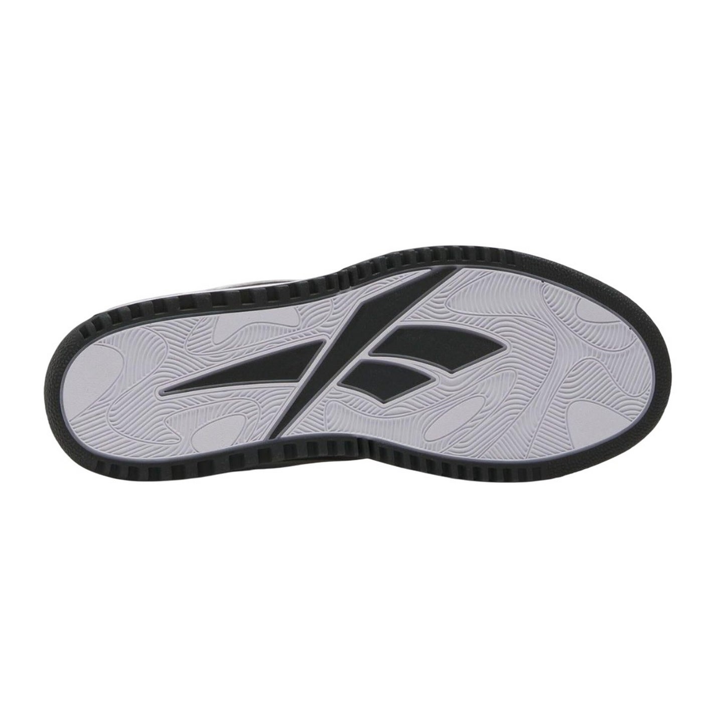 White-Black - Pack Shot - Reebok Childrens-Kids ATR Chill Leather Trainers