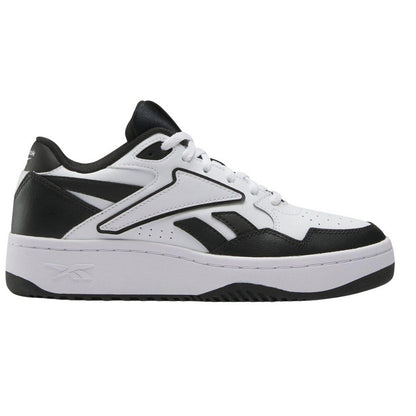 White-Black - Side - Reebok Childrens-Kids ATR Chill Leather Trainers