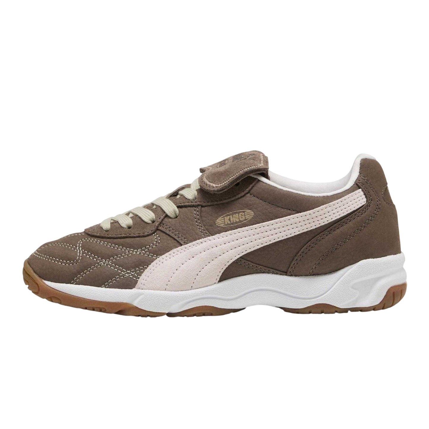 Bronze - Back - Puma Unisex Adult King Suede Trainers