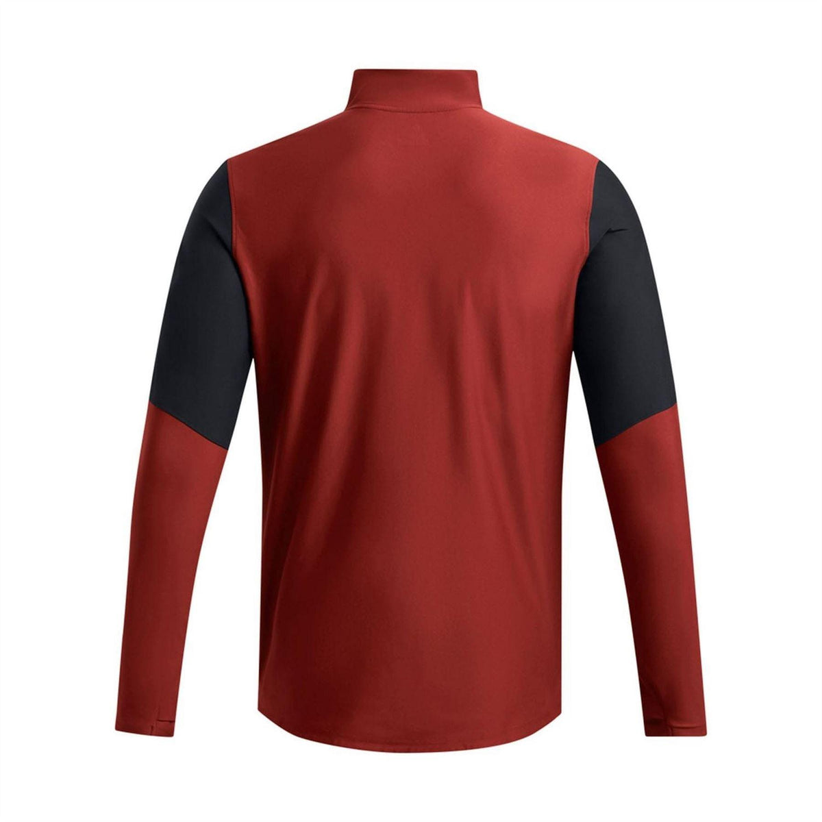 Orange - Back - Under Armour Mens Pro Quarter Zip Top