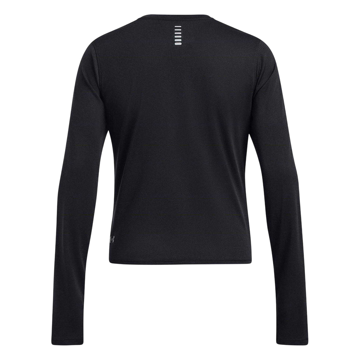 Black - Back - Under Armour Womens-Ladies Launch Regular Top