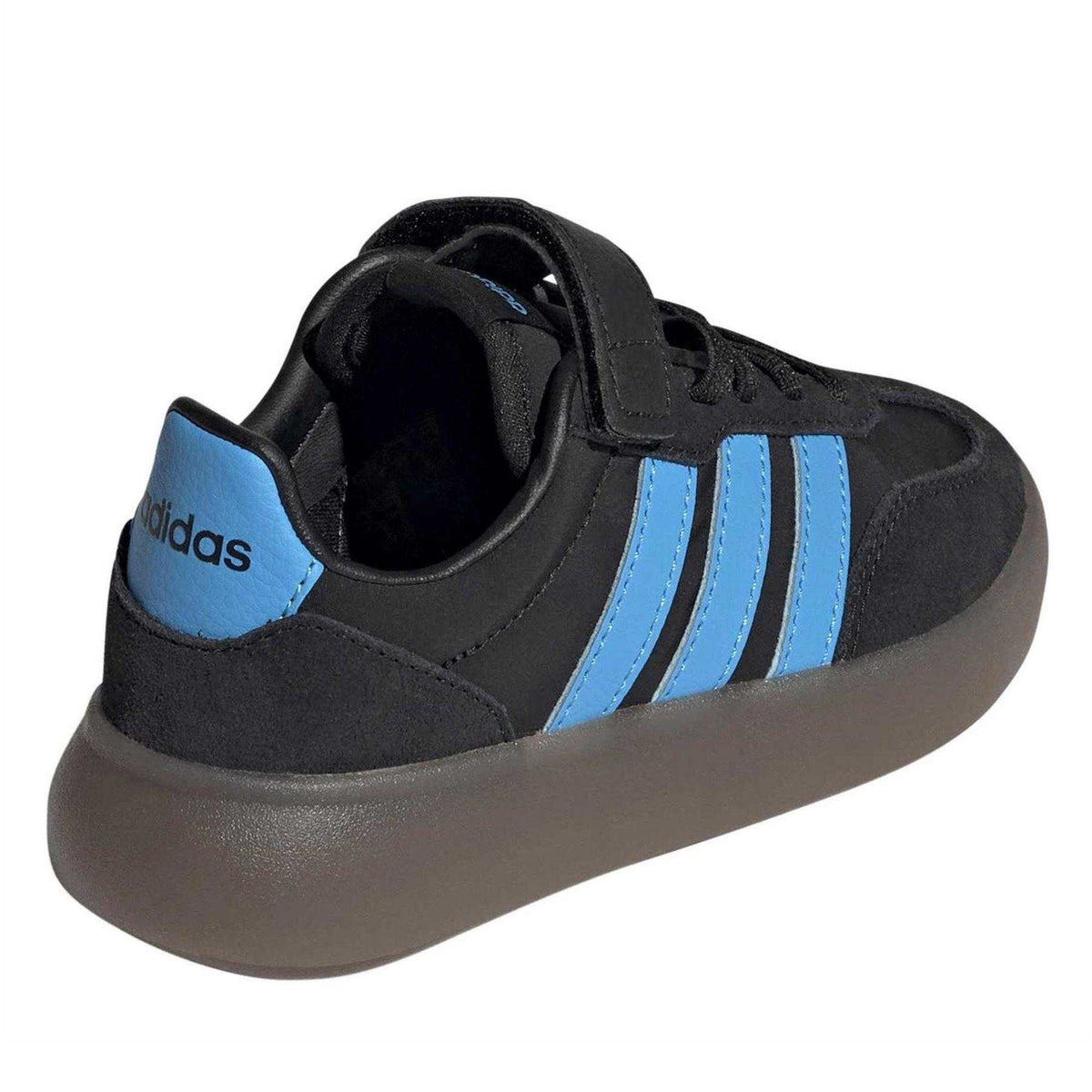 Core Black - Back - Adidas Childrens-Kids Barreda Decode Suede Trainers