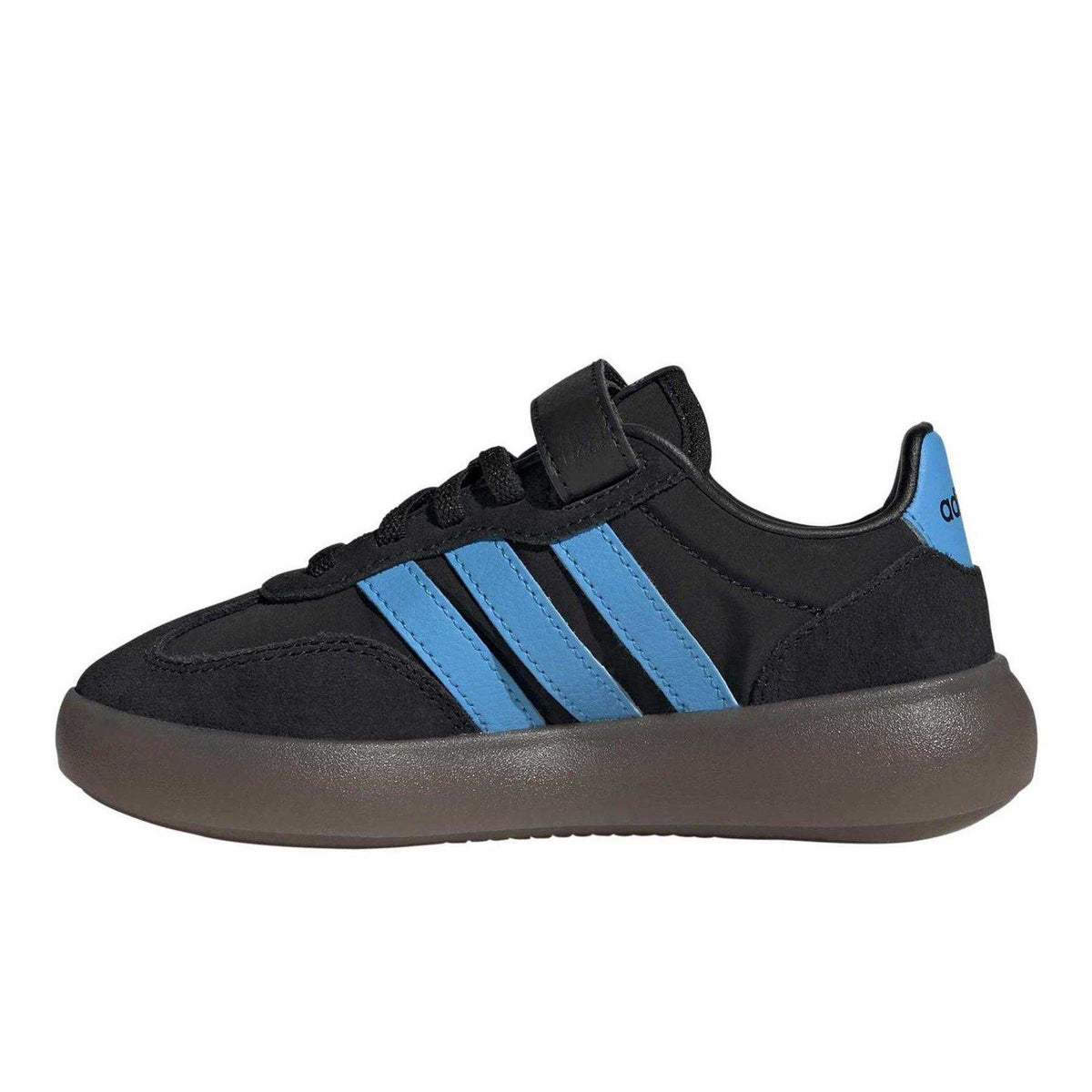 Core Black - Side - Adidas Childrens-Kids Barreda Decode Suede Trainers