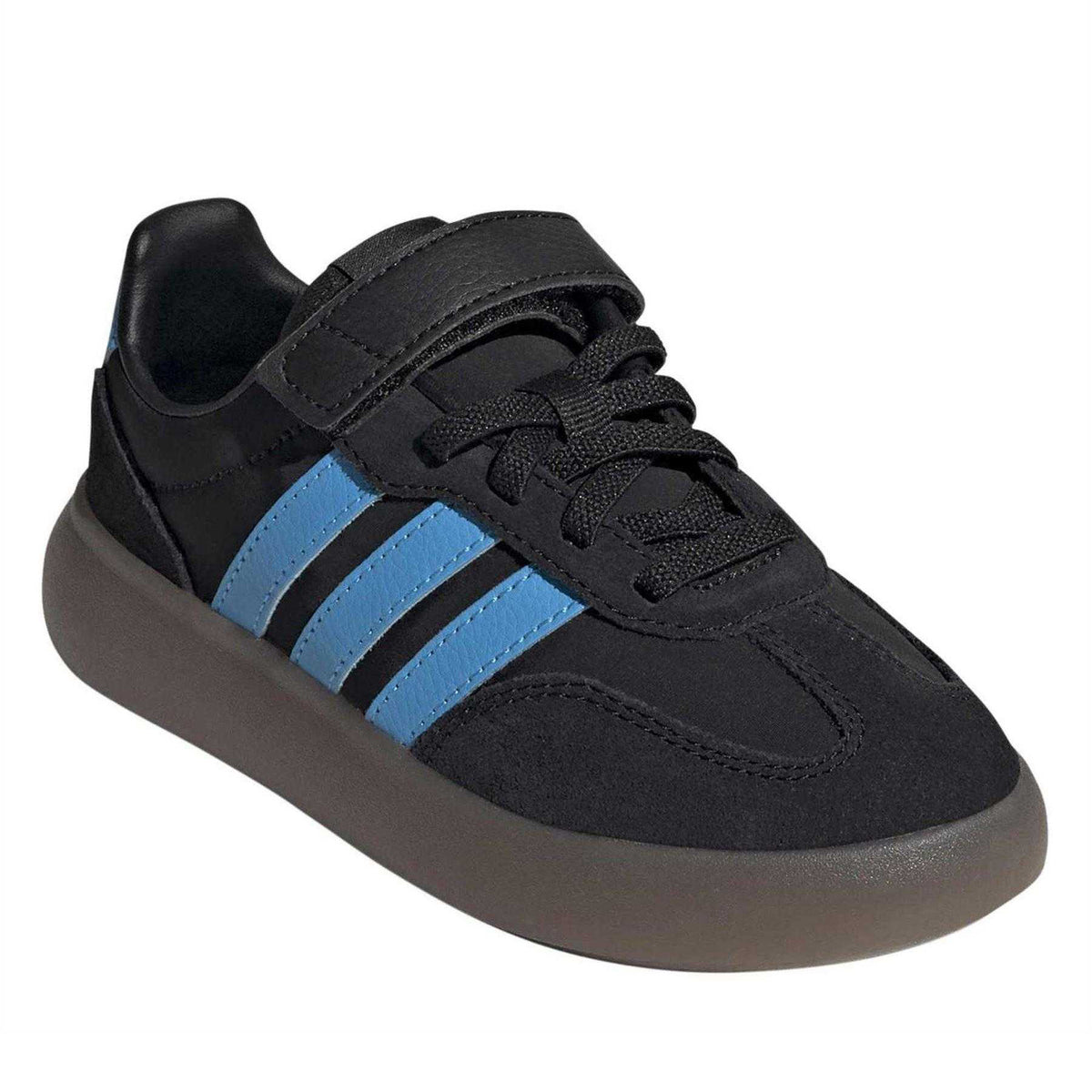 Core Black - Pack Shot - Adidas Childrens-Kids Barreda Decode Suede Trainers