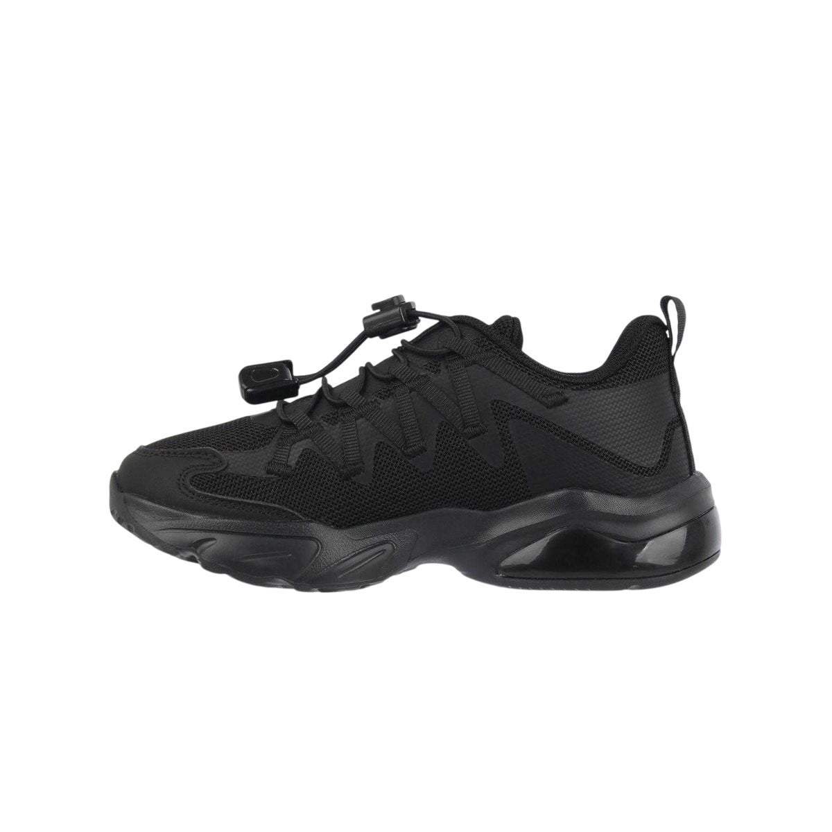 Black - Back - Slazenger Childrens-Kids Slaz Light Up Trainers