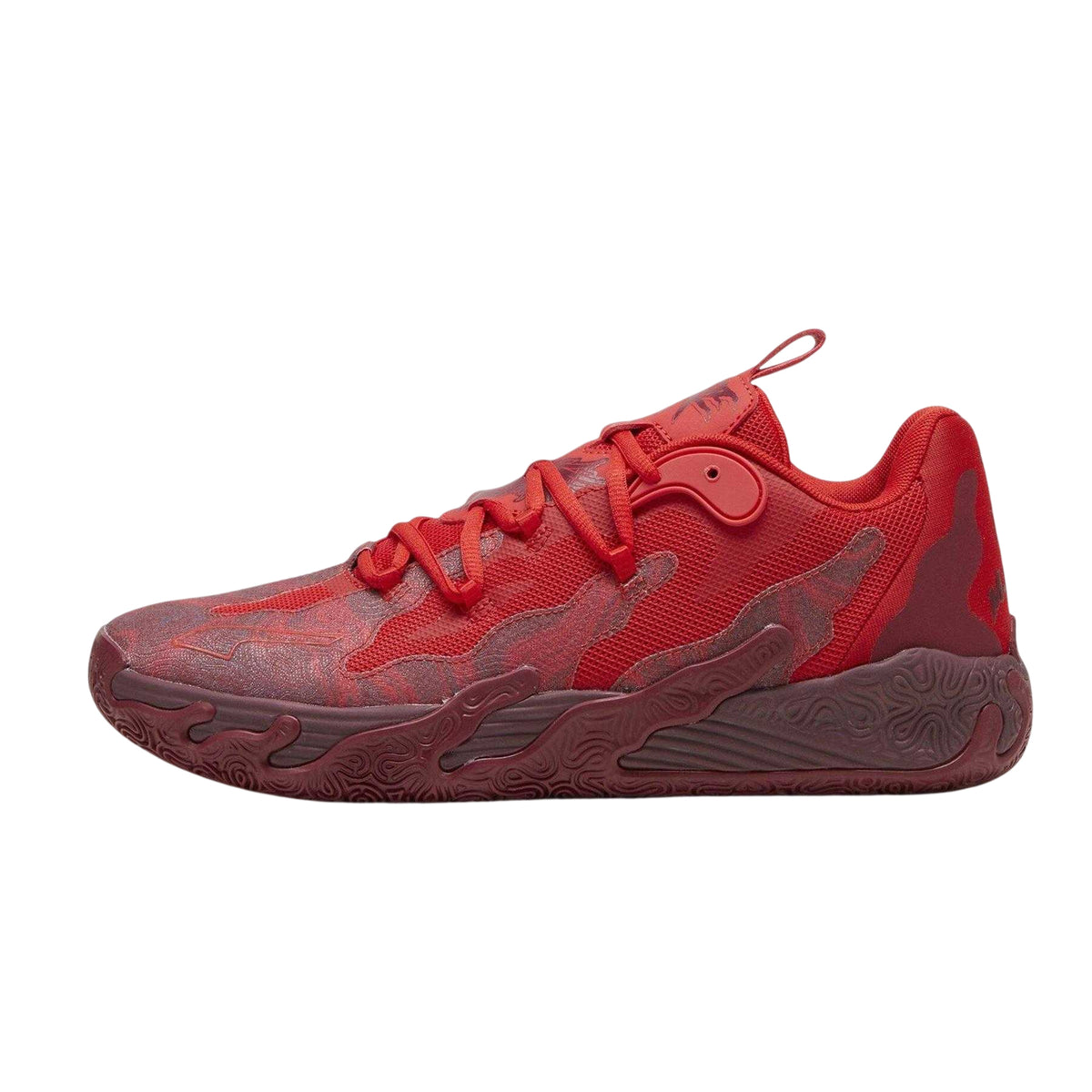 Red - Back - Puma Mens Mb.03 Basketball Shoes