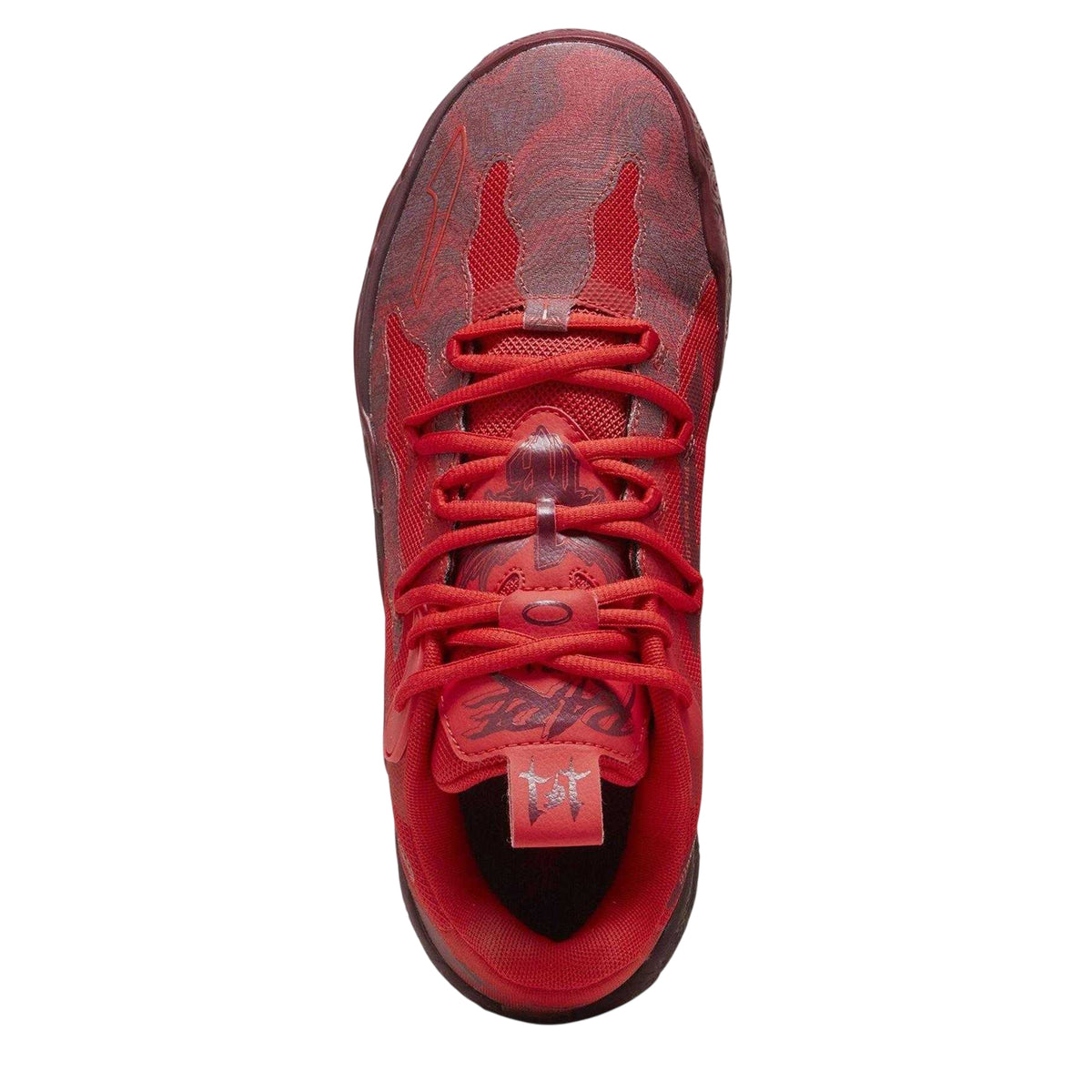 Red - Side - Puma Mens Mb.03 Basketball Shoes