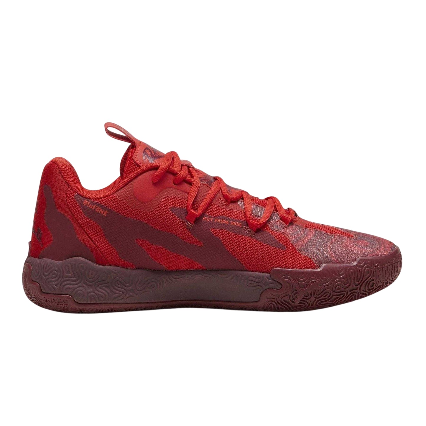 Red - Front - Puma Mens Mb.03 Basketball Shoes