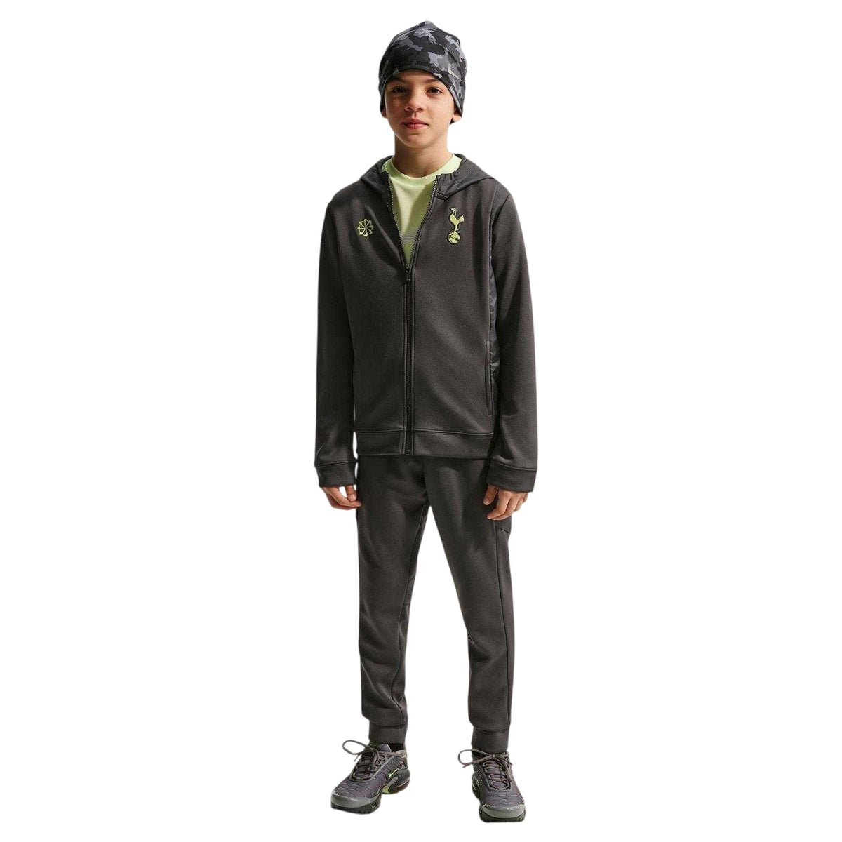 Black-Blue - Front - Nike Childrens-Kids Tottenham Hotspur FC Tracksuit
