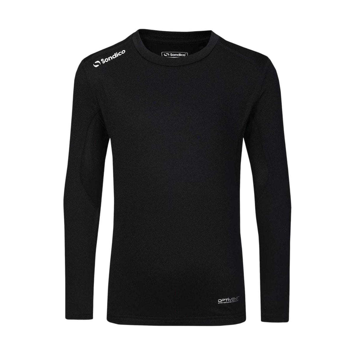 Black - Back - Sondico Childrens-Kids Bundle Base Layer Set